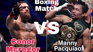 Conor McGregor- return Boxing Match Vs Manny Pacquiao Confirmed [In Hindi]