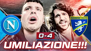 🤬 UMILIAZIONE TOTALE!!! NAPOLI 0-4 FROSINONE | LIVE REACTION NAPOLETANI  AL MARADONA HD