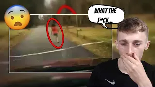 Reacting to The 13 Scariest Things Caught on Dashcam