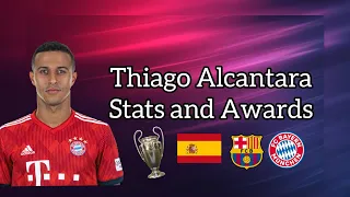 Thiago Alcantara Stats And Awards