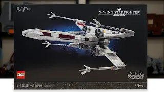 LEGO Star Wars 75355 UCS X-WING STARFIGHTER Review! (2023)