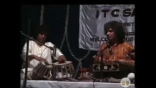 Ut. Zakir Hussain and Pt Shiv Kumar Sharma.