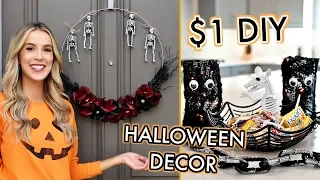 DOLLAR STORE DIY HALLOWEEN DECOR | leighannsays | LeighAnnSays