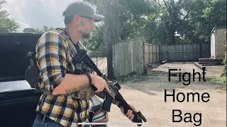 Fight Home Bag SHTF scenario