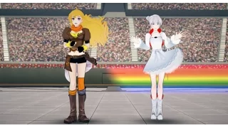 Vytal Festival Doubles Round: Yang Xiao Long and Weiss Schnee vs Neon Katt and Flynt Coal