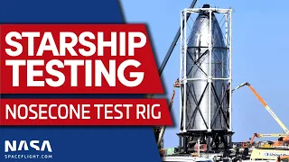 Do not watch! Proof Test of Starship Nosecone Test Article (Nothing visible happens)