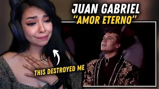 EMOTIONAL REACTION to Juan Gabriel - "Amor Eterno" | Singer Reacts