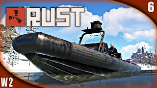 RUST W2-6 | PROBLEMAS EN EL MAR | Gameplay Español