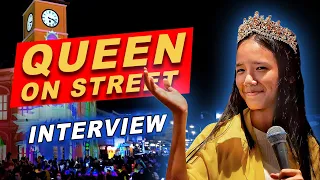 UNSTOPPABLE Street Singer with AMAZING Voice. Queen On Street interview