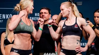 UFC on FOX 20 Weigh-Ins: Holly Holm vs. Valentina Shevchenko Staredown