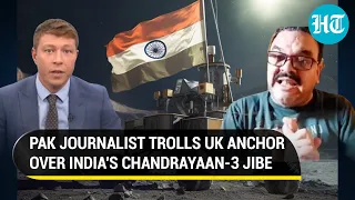 Pak Journalist's 'Burnol' Counter To UK Anchor's Chandrayaan-3 Remark; 'Jalte Hai Yeh...' | Viral