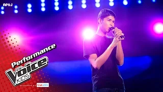 จิว - ผู้ชายคนนี้กำลังหมดแรง - Blind Auditions - The Voice Kids Thailand - 30 Apr 2017