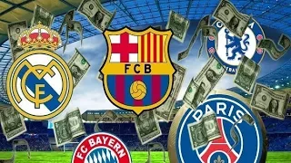 World’s Top 10 Richest Football Clubs ● 2017/2018
