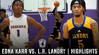 Edna Karr vs. L.B. Landry (HIGHLIGHTS) || Cougars Look for Revenge in Battle of Algiers Part 2!!