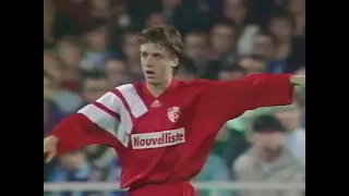 OM-FC SION 16ÈME FINALE RETOUR COUPE UEFA 1994=1995 VF CANAL +