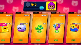 0 TROPHY Account in ALL LUNAR GIFTS in Brawl Stars #brawlstars #lunargifts #giftsbrawlstars