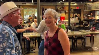 Dancing to Gerard Delafose & the Zydeco Gators at Buck & Johnny's by KDCG TV on 06/08/22