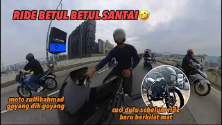 RISAU KENA PUKAT MAT | RIDE BETUL BETUL SANTAI😅