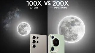 Huawei Pura 70 Ultra vs Samsung Galaxy S24 Ultra Live Max Zoom Test Comparison