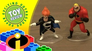 Disney Pixar The Incredibles: Mr. Incredible & Syndrome 3.75 inch Action Figure - Toy Review