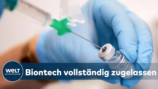 CORONA-MEILENSTEIN: US-Arzneimittelbehörde FDA erteilt Biontech vollständige Zulassung ab 16 Jahre