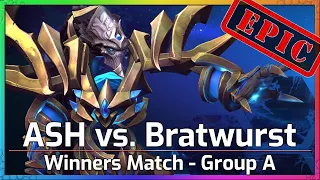 PLAYOFFS: Bratwurst vs. ASH - Winners Match - Heroes of the Storm