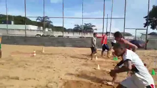 Regis treinamento na praça do eucalipto com a galera do futebol!!!