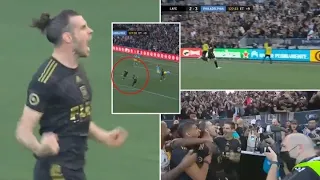 Fans shocked by 'MLS limbs' when Gareth Bale scored 127th-minute goal for LAFC, fair play😍​