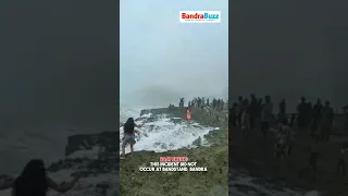 An old video of two women swept away at Bandstand, Bandra, is being recirculated on the Internet