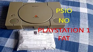 Unboxing e instalação do PSIO no Playstation 1 Fat