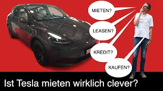 Neues Tesla Model Y/3 Kaufen, Mieten, Leasen, Finanzieren? Vor-/Nachteile + 1 überraschendes Angebot