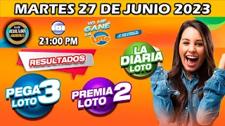 Sorteo 9 PM Loto Honduras, La Diaria, Pega 3, Premia 2, MARTES 27 DE JUNIO 2023 |✅🥇🔥💰