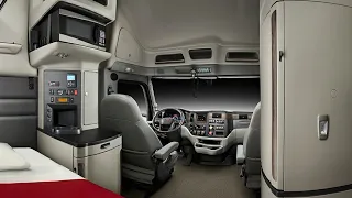 All New 2023 PETERBILT 579 Interior - A Luxury Bedroom on Wheels