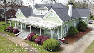 Historic District of Monticello, Georgia - Arcana Aviation - Georgia by Drone - 2021, Episode 11