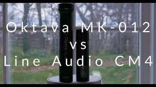 SDC Mic Shootout - Oktava MK-012 vs Line Audio CM4