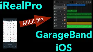 Turning iRealPro into iOS GarageBand - using MIDI files