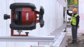 Hilti PR 30-HVS A12 Alineación automática de fachadas