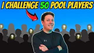 I challenge 50 of the best Pool Players in Belgium 🇧🇪 Karl Boyes Epic Pool Challenge #nineball