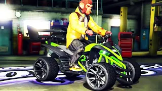 GTA ONLINE - Pimp My Ride | street blazer "Spy Racing Quad" Car Tuning Customization (GTA V)