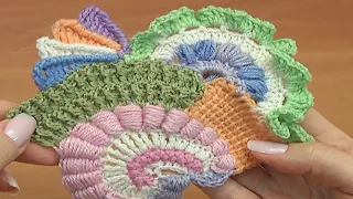 How to Do Freeform/Best Crochet Scrumble/How to Crochet Motif in Freeform Technique