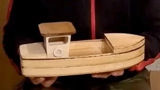 Wood Toy Plans - Stojanovic Fishing Boat