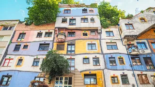 4K HDR - Friedensreich Hundertwasser’s work in Vienna