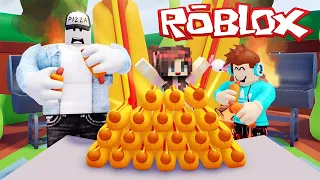 ROBLOX TAPI LOMBA MAKAN SAMPAI PERUT PECAH MELEDAK