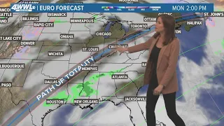 New Orleans Weather: Warm with increasing clouds the next few days