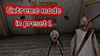 Granny v1.8 - Extreme mode + Door Escape in Preset 1 | Full Gameplay