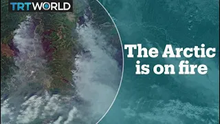 The Arctic is on fire, satellite images show