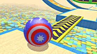 Action Balls - Rolling Gyroshphere race adventure Gameplay Level 91