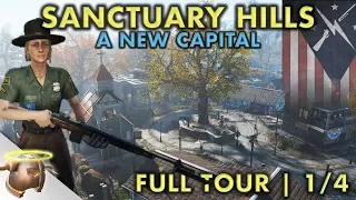 THE CAPITAL OF SANCTUARY HILLS | Part 1 - Huge, realistic Fallout 4 settlement and lore | RangerDave