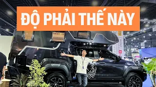 Khoét hẳn cả bán tải để độ thành mobihome, xem xong thấy hợp lý đến bất ngờ!