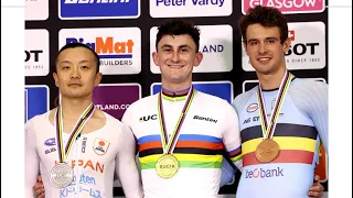 Will Tidball World Champion  Scratch Race Glasgow Aug 2023